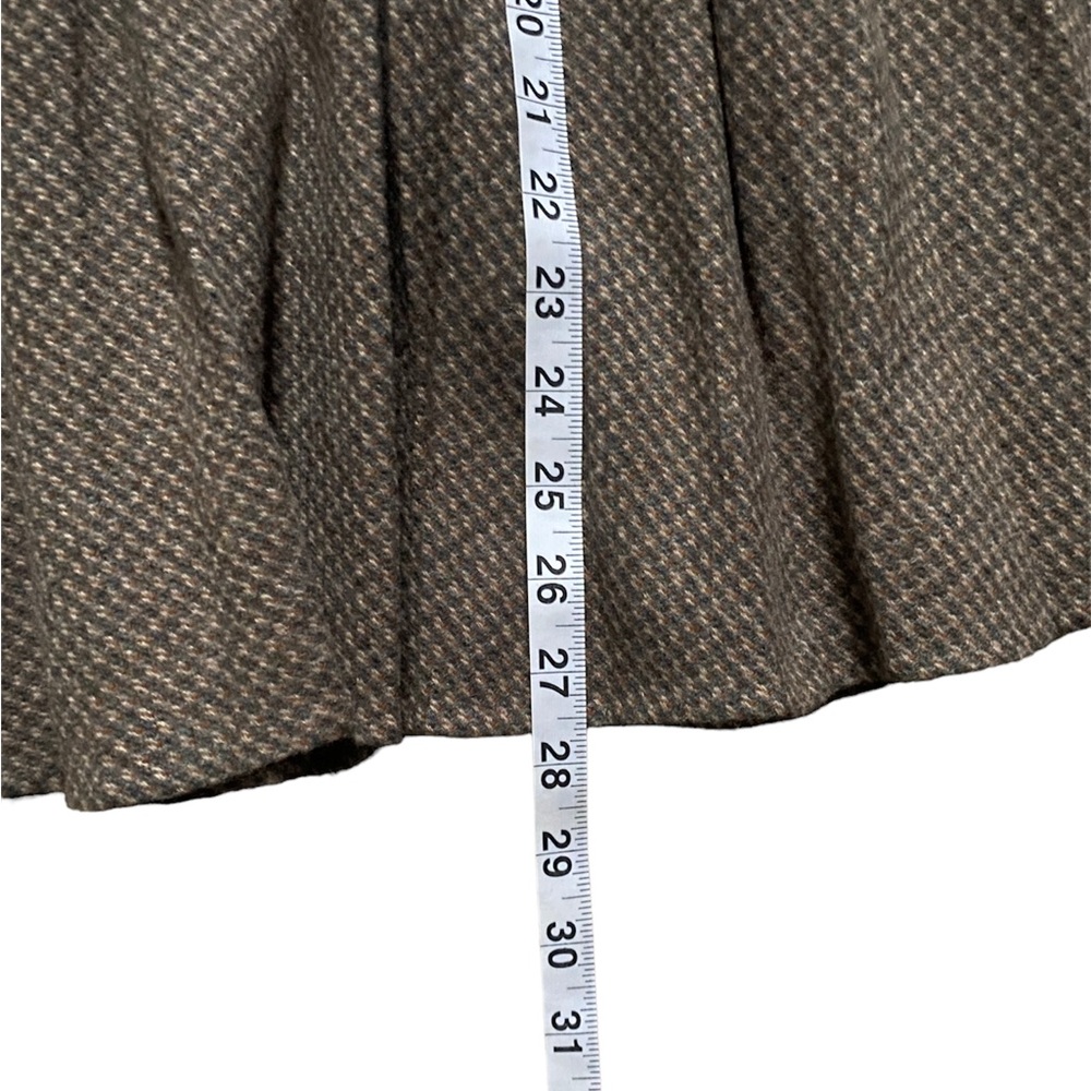 Vintage Wool Accordion Midi Tweed Skirt 2-4 XS-S - Picture 8 of 8